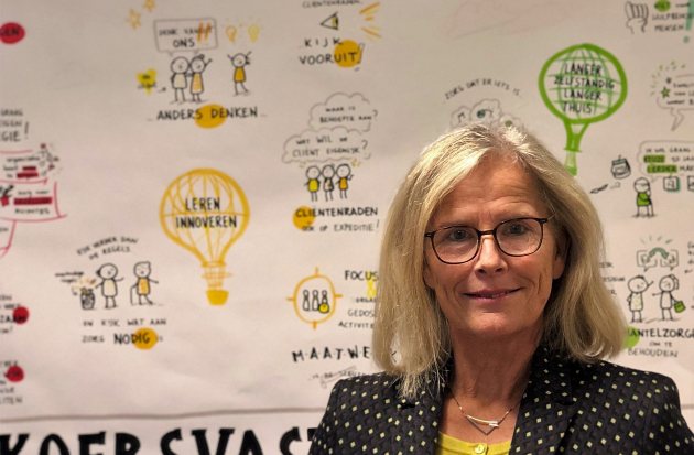 Foto van Inge Fleischeuer, bestuurder van Vitalis WoonZorg Groep