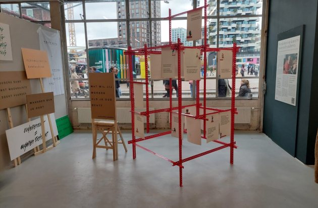 Stellage tentoonstelling op Dutch Design Week