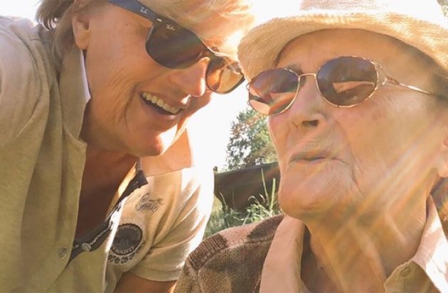 Sylvia Eickholt en moeder