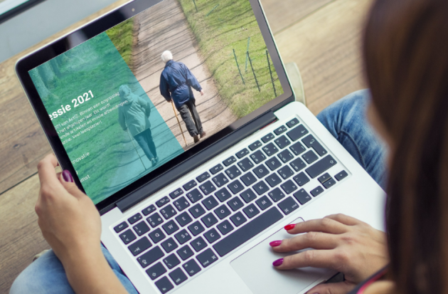 Jaarimpressie 2021 op laptop