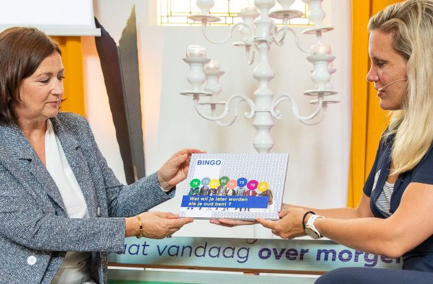 Conny Helder en Anneke Westerlaken op verenigingsmiddag 18 mei 2022