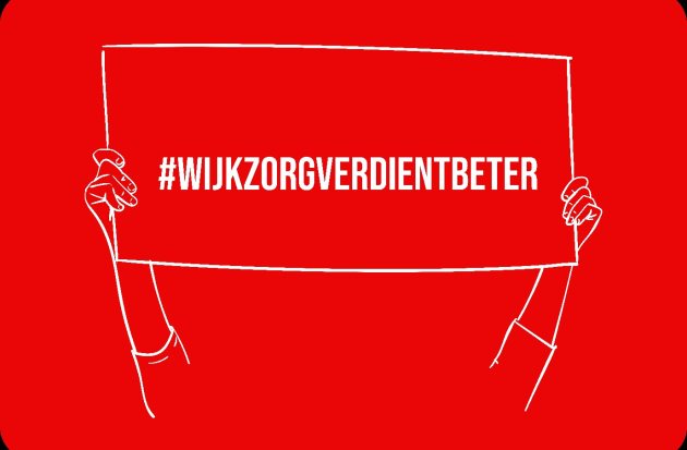 Advertentie die 19 leden van ActiZ plaatsten in een landelijk dagblad