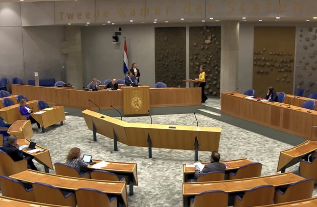Tweede Kamer plenaire zaal commissie VWS