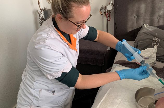 Wijkverpleegkundige Jolet Wiering