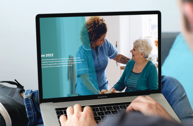 Jaarimpressie 2022 met laptop