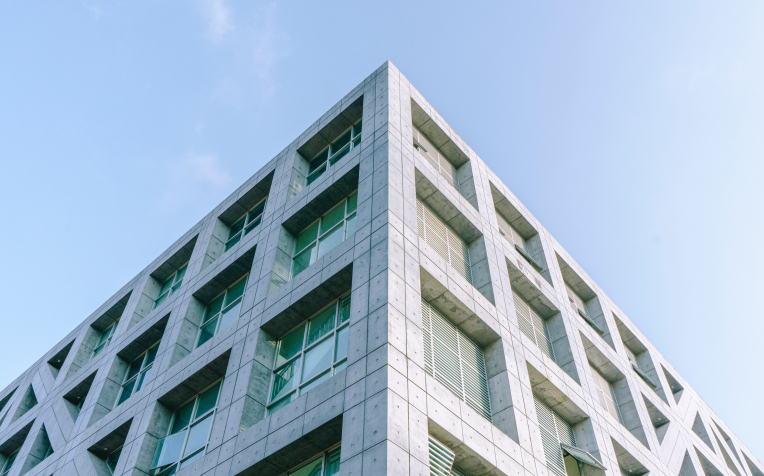 Stock foto flatgebouw