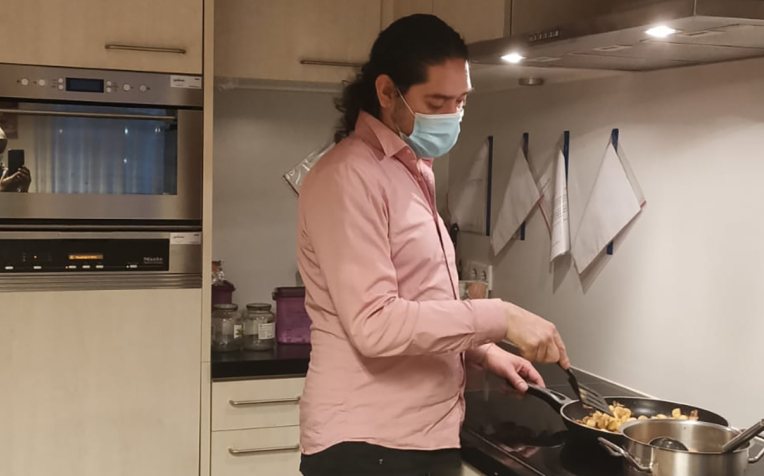 Rodney Rijsdijk werkt nu in de ouderenzorg