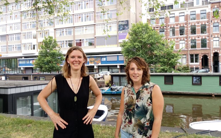 Eva Damave en Stacey Bakker