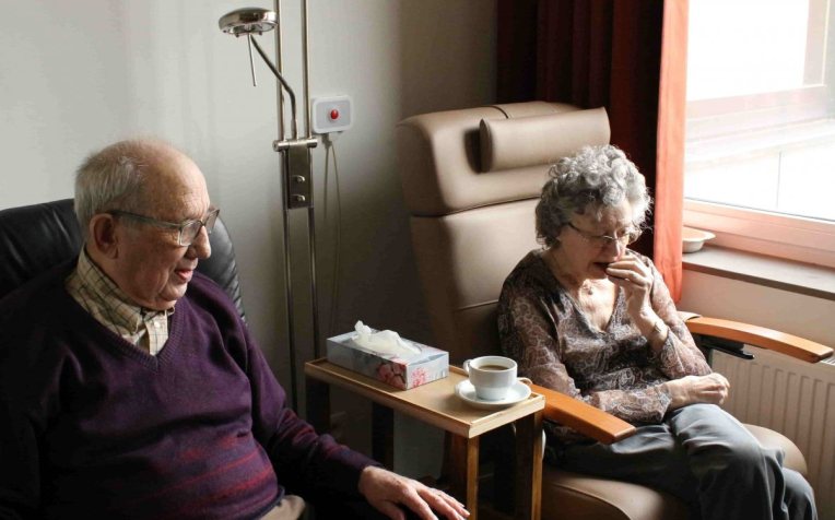 stel in verpleeghuis