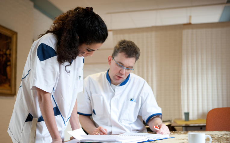 zorgverlening werkoverleg 