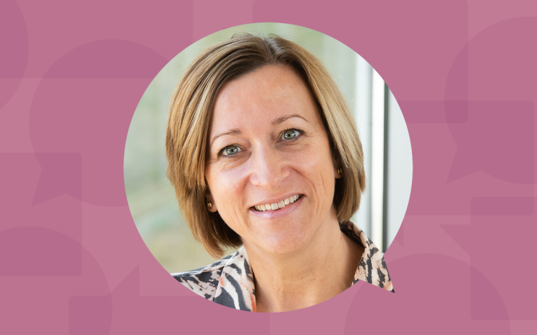 Mireille de Wee - portret in een kader