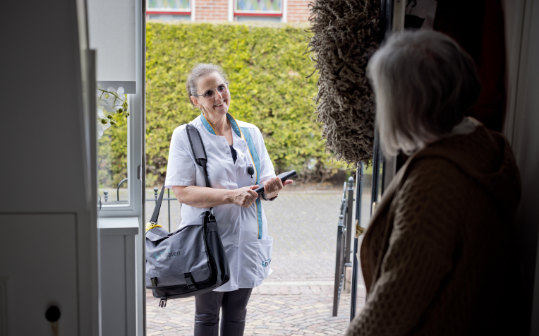 Wijkverpleging voor de deur