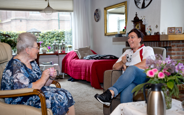 Huishoudelijke hulp sociaal contact 