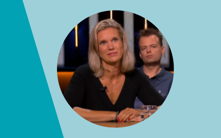 Anneke Westerlaken bij Op1 in kader