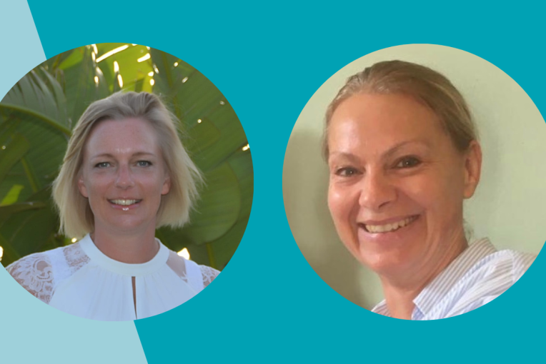 Karen Gerk en Wilma van Hees