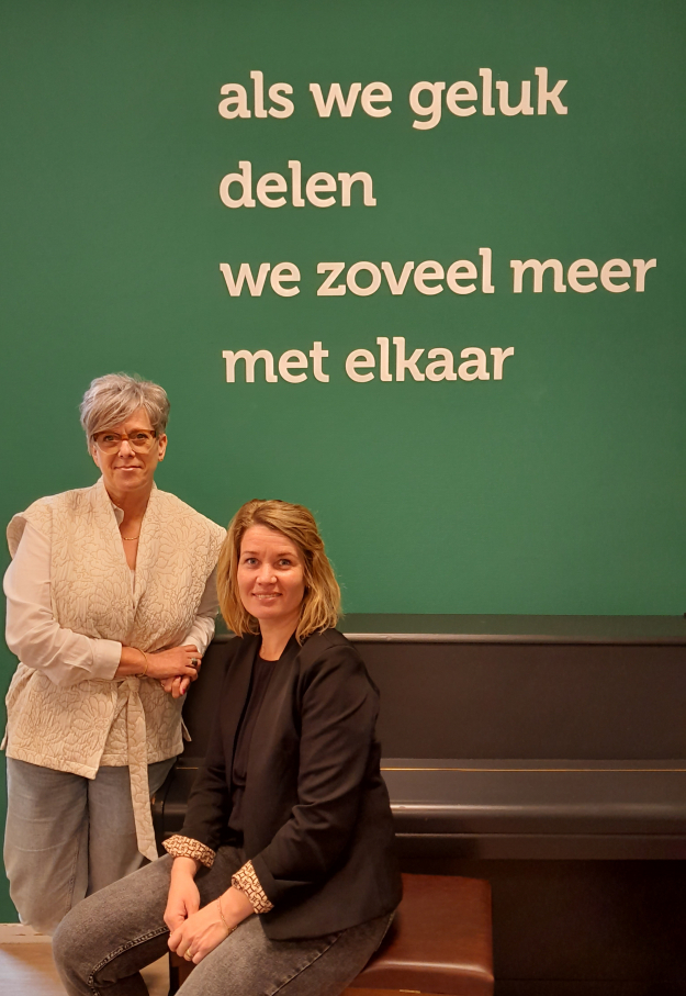 Lianne Lenssen en Kim Bombeeck van Zorgboog