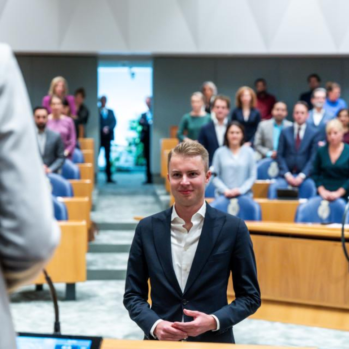 Kamerlid Julian Bushoff van GroenLinks-PvdA