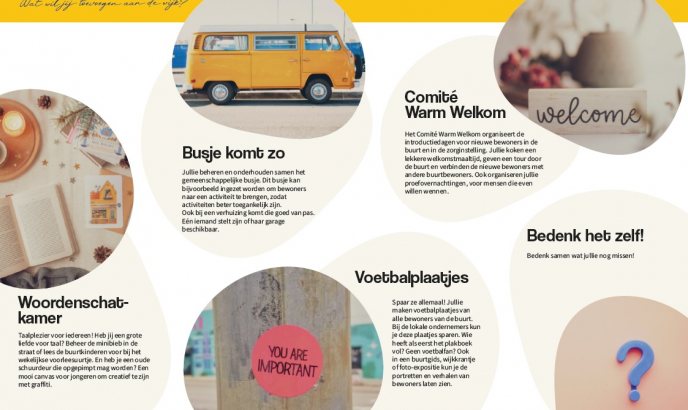 Menukaart we are social rebels