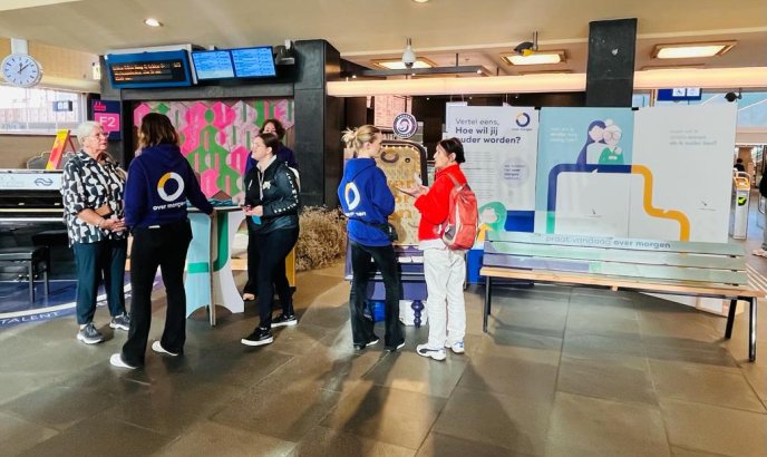 Praat vandaag over morgen op station Eindhoven