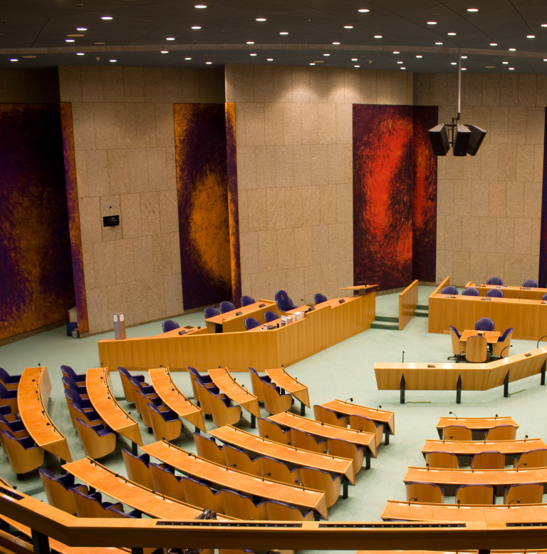 plenaire zaal Tweede Kamer