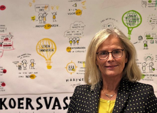 Foto van Inge Fleischeuer, bestuurder van Vitalis WoonZorg Groep