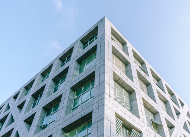 Stock foto flatgebouw