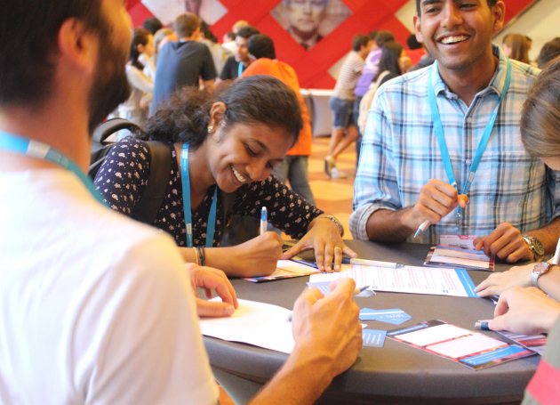 Jonge ontwerpers aan de slag