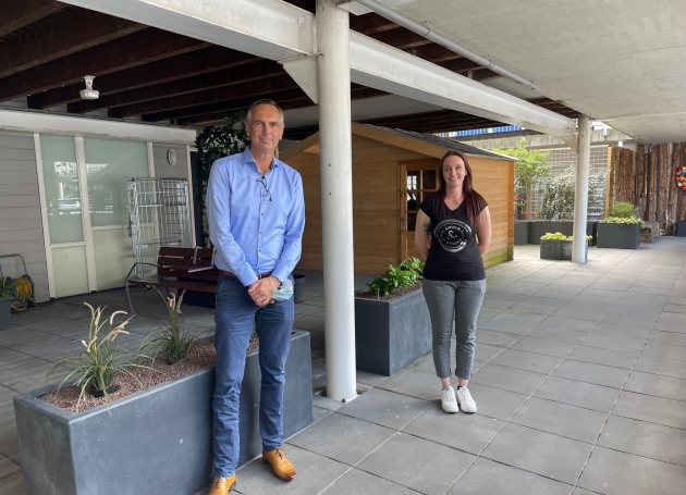 Marcel van der Meulen en Geralda Post (OpStap)