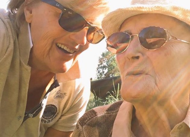 Sylvia Eickholt en moeder