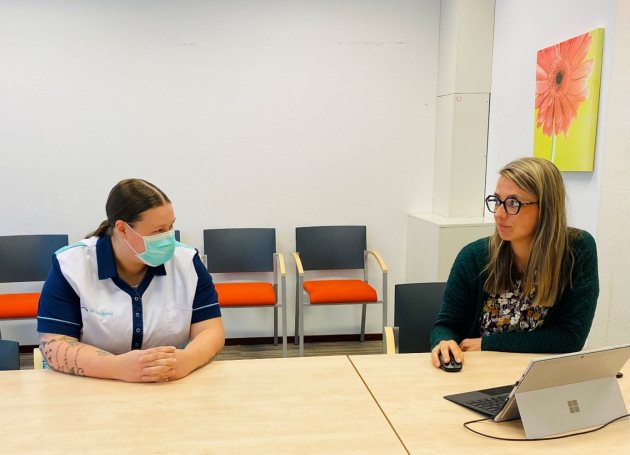 Leonie Swolfs en Christel Beekmans