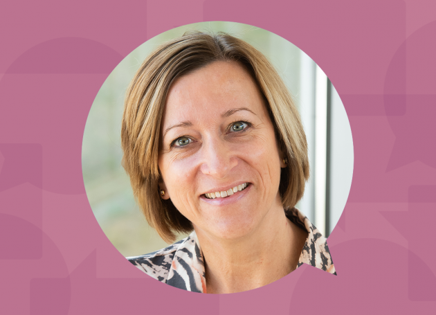 Mireille de Wee - portret in een kader