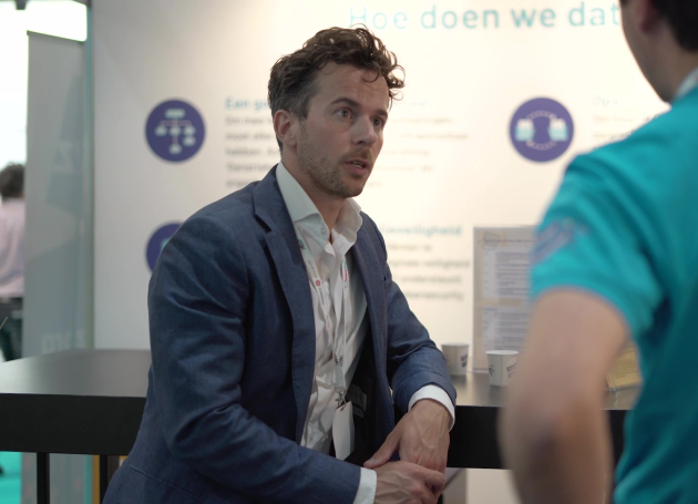 Jef Mol in gesprek op de Zorg en ICT Beurs 