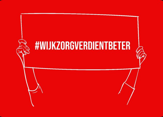 Advertentie die 19 leden van ActiZ plaatsten in een landelijk dagblad