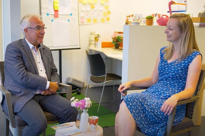 Gesprek Anthonie Maranus en Sandra Suijkerbuijk