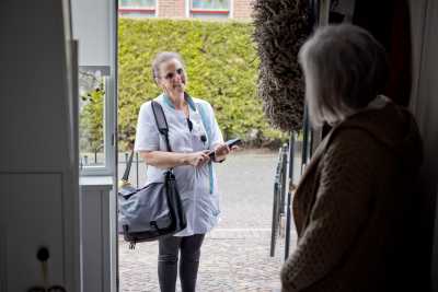 Wijkverpleging voor de deur