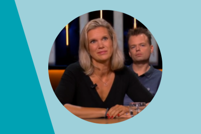 Anneke Westerlaken bij Op1 in kader