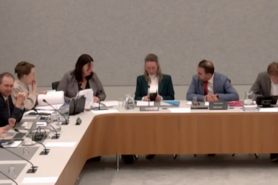 Minister Agema en minister Van Hijum in debat
