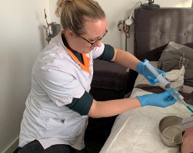 Wijkverpleegkundige Jolet Wiering