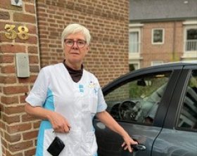 Wijkverpleegkundige Lenie Koning