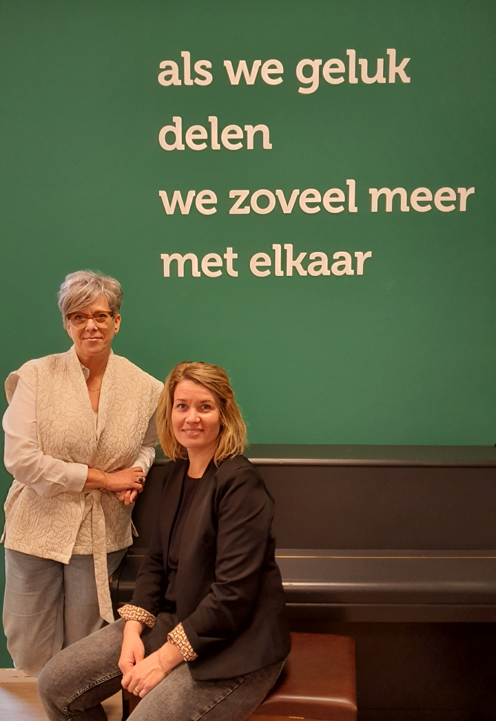 Lianne Lenssen en Kim Bombeeck van Zorgboog